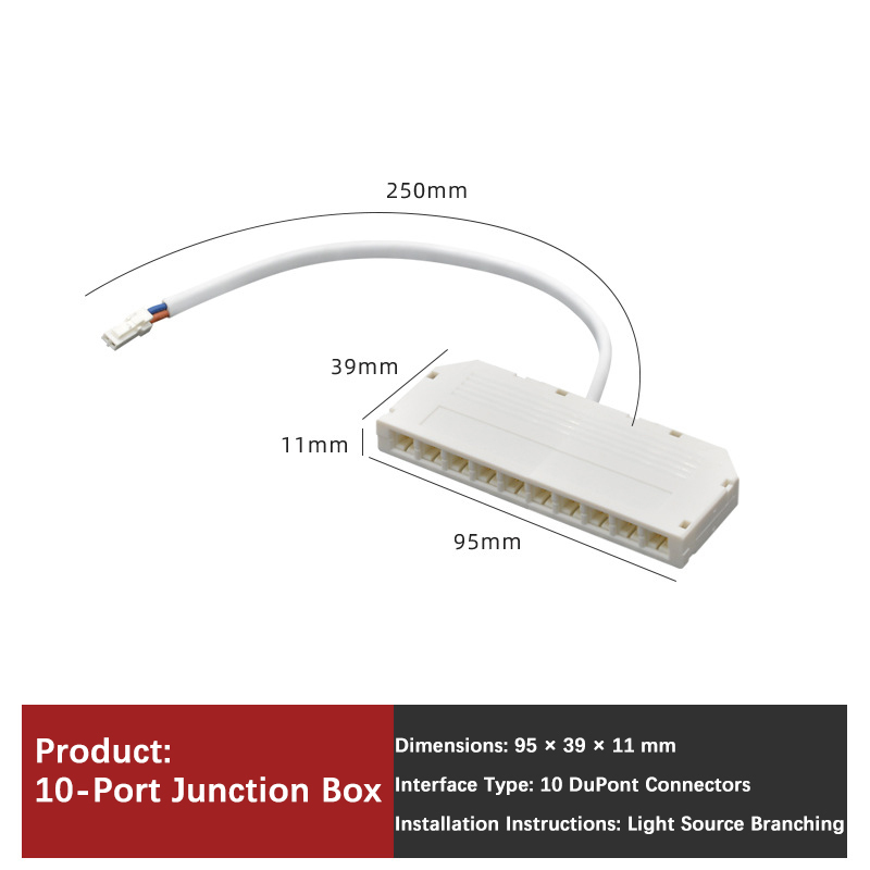 10-outlet junction box