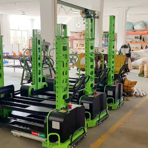Hot Sale Semi Electric Self <strong>Loading</strong> Stacker Can <strong>Automatically</strong> <strong>Automatically</strong> Load <strong>and</strong> <strong>Unload</strong> Pallets with the Car - Product Image 3