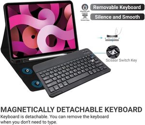 Teclado personalizado ruso inglés Bluetooth teclado 3,0 Delgado Bluetooth teclado inalámbrico para Mac árabe Le - Product Image 4
