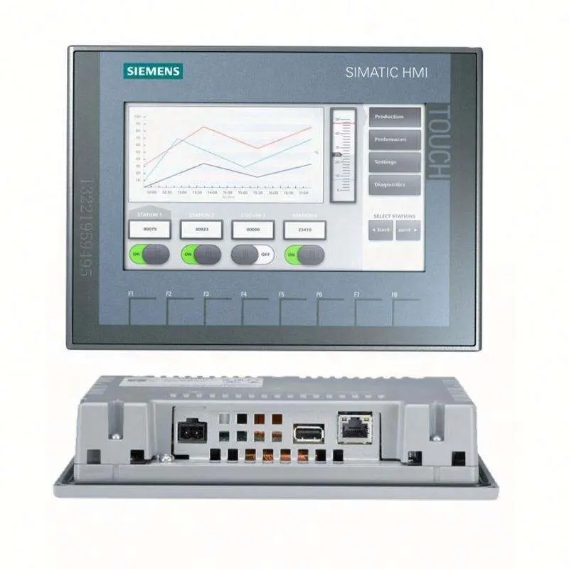 Siemens 9 "TFT ekran HMI SIMATIC HMI KTP900 Basic Edition touchdokunmatik ekranlar