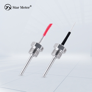 Sensor de temperatura PT100 de alta temperatura Transmisor de temperatura industrial de resistencia integrado pequeño