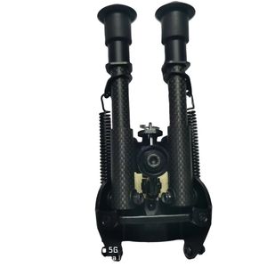 Foldable Carbon Fiber 6-Inch <strong>Bipod</strong> Adapter Tactical Support Frame for Hunting with Foldable Tripod - Product Image 3