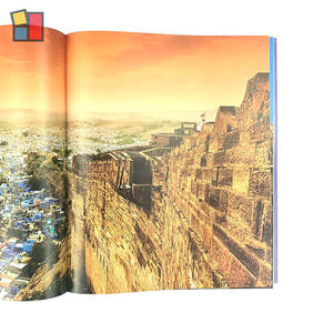 หนังสือโต๊ะกาแฟแบบกำหนดเองภาพอินเดียภาพภูมิทัศน์อัลบั้มนักออกแบบหนังสือภาพพิมพ์ปกแข็ง - Product Image 6