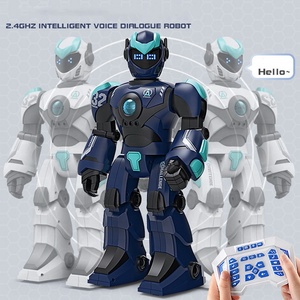 SUBOTECH BG1532 uzaktan kumandalı Robot şarj edilebilir akıllı ses Gesture İndüksiyon çocuk programlama makinesi Model oyuncak - Product Image 3