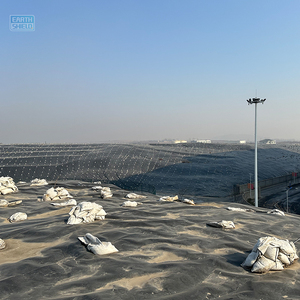 Phippines depoda altın madenciliği için özelleştirilmiş 1mm HDPE geomembran maliyet-etkili geçirimsiz ASTM su geçirmez plastik levha - Product Image 6