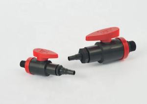 NPT塑料1/2 "1/4英寸手动UPVC聚氯乙烯取样阀耐酸实验室工业用水样阀 - Product Image 4