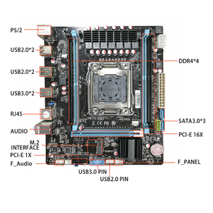 Anakart X99 LGA 2011-3 anakart Xeon E5 2670 V3 CPU işlemci ve DDR4 X99 bilgisayar anakart ile Set - Product Image 6