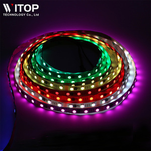 ไฟ RGB ดิจิตอล TM1914 5 เมตร/ม้วน 30/60/72 leds DC12/24v IP20/IP65/IP67 จุดตัดต่อสมาร์ท led แถบพิกเซล - Product Image 6