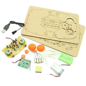 DIY <strong>Drone</strong> <strong>Kit</strong> HS109 Educational Toys for Kids Student Education RC <strong>Drone</strong> Self Assembly <strong>Kit</strong> Flash Light Remote Control Quadcopter - Product Image 4