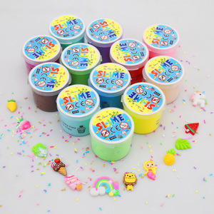 Zhorya 12 ชิ้นมินิผลไม้เนยชุดเมือกฝ้ายเมฆเมือกที่มีสีสันชุด DIY Air น้ําหนักเบาดินสําหรับชุดเด็ก - Product Image 4