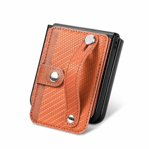 เคสโทรศัพท์ดีไซน์แบบเข็มขัดพิเศษสำหรับ Moto RAZR 60เคสฝาหลังมีที่ใส่บัตรสำหรับ Galaxy Z Z flip 5 - Product Image 4