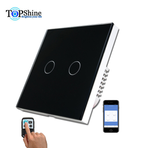 使用图雅应用程序进行语音控制的Topshine无线射频2组智能开关 - Product Image 2
