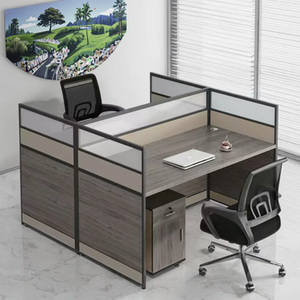 Modern Office Partition <strong>Table</strong> Screen Multi-Staff Multi-Person <strong>Computer</strong> Desk Desk Chair Combination <strong>for</strong> Work Place Office - Product Image 1