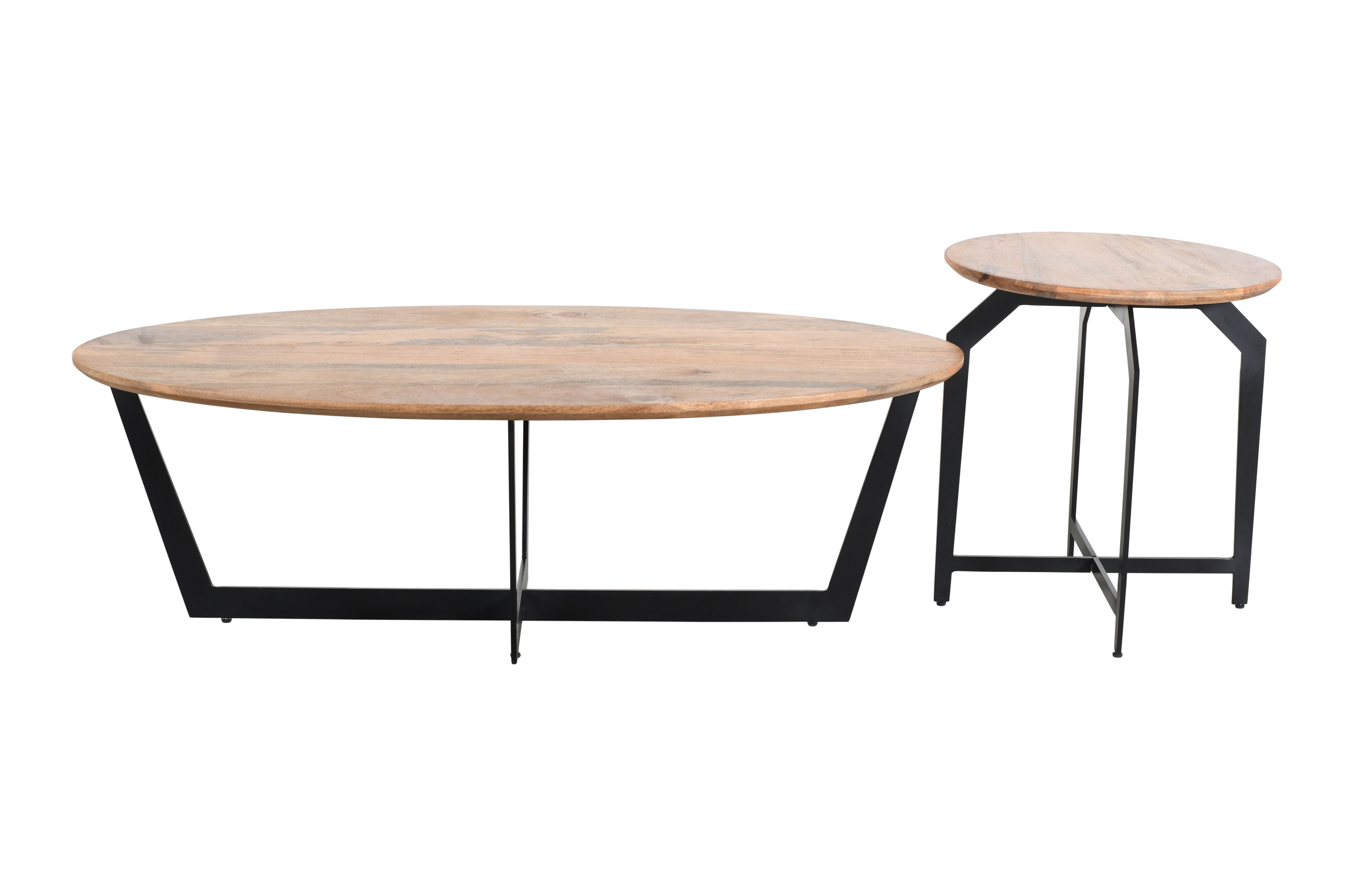 Natural & Matt Black