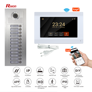 7 Inch Wired Wifi 3 Apartment/Family Video Door Phone <strong>Intercom</strong> <strong>System</strong> 1000TVL <strong>Camera</strong> Doorbell <strong>Camera</strong> with 12 Button 10 <strong>Monitors</strong> - Product Image 5