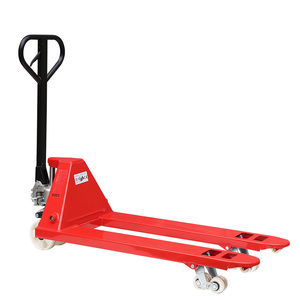 Manual Hydraulic Handling Forklift Hydraulic <strong>Pallet</strong> Cattle <strong>Loading</strong> And <strong>Unloading</strong> Hand Push Trailer Manual Forklift Trolleys - Product Image 2
