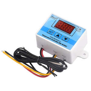 Controlador de temperatura Digital LED, interruptor de Control de termostato, medidor de Sensor termorregulador con sonda, W3002, 10A, 12V, 24V, 110V, 220V - Product Image 5