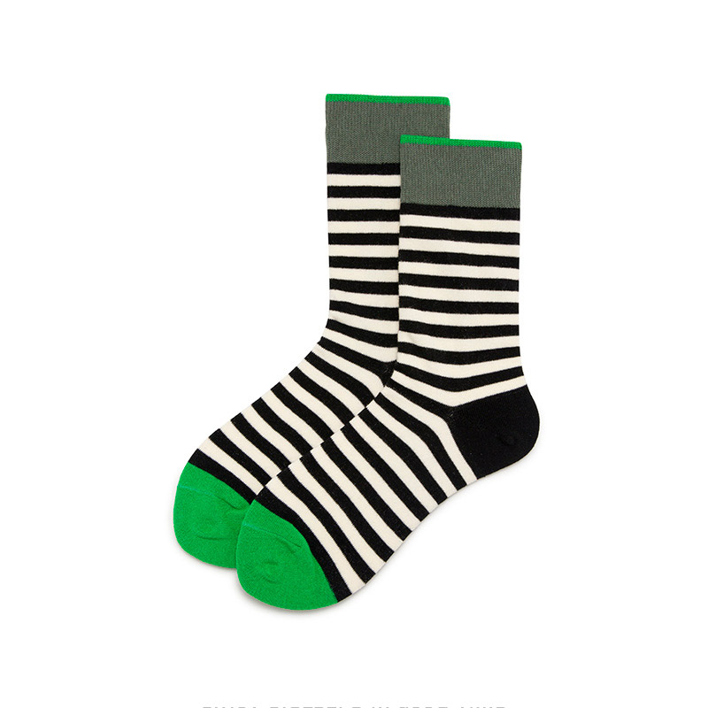 Rayures vert foncé