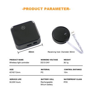 Control remoto IR de cuerpo humano/puerta/táctil inalámbrico inteligente 2,4G con atenuación continua, controlador de Sensor de posición de movimiento - Product Image 2