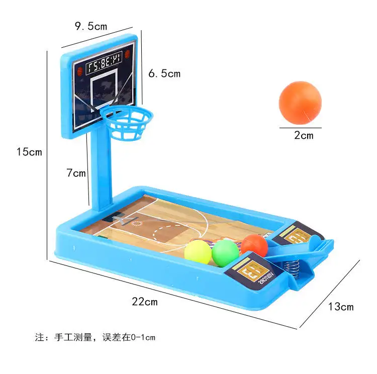 Sıcak satış kapalı ve açık masaüstü çekim parmak kurulu oyunu Mini plastik Mini basketbol oyuncak