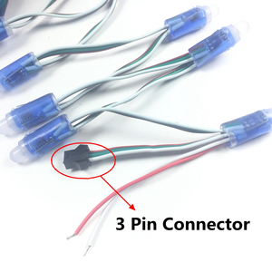 5v 12mm <strong>Led</strong> <strong>Ws2811</strong> <strong>Pixel</strong> Module 50 <strong>Node</strong>/<strong>string</strong> Digital Rgb Full Color Waterproof Ip68 <strong>Led</strong> <strong>String</strong> for Letters Sign - Product Image 2