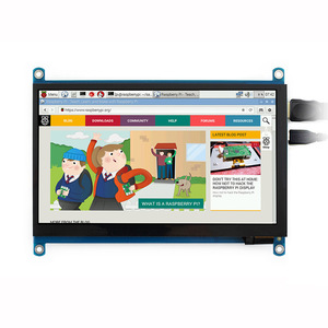 Lampone Pi5 7 pollici HD LCD PC Monitor 1024*600 IPS Touch Screen capacitivo per lampone Pi 5/4B/3B/Zero Jetson Nano Win10 - Product Image 1