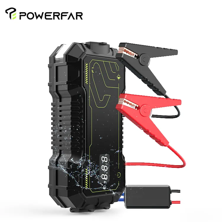 Professional Multi Function Emergency Mini Battery Booster UK Portable Power Bank Motorcycles Car Jump Starter Jump Pack