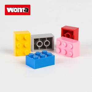 Woma ของเล่น No.3002อิฐบล็อกตัวต่อขนาดเล็ก2x3จุดอุปกรณ์เสริมอิฐพลาสติกแบบคลาสสิก - Product Image 4