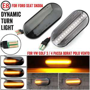 Dinamik akan LED yan işaretleyici dönüş sinyal ışığı VW Transporter T5 Polo Golf için 3 4 Passat B5 Sharan Lupo Bora Bora - Product Image 4