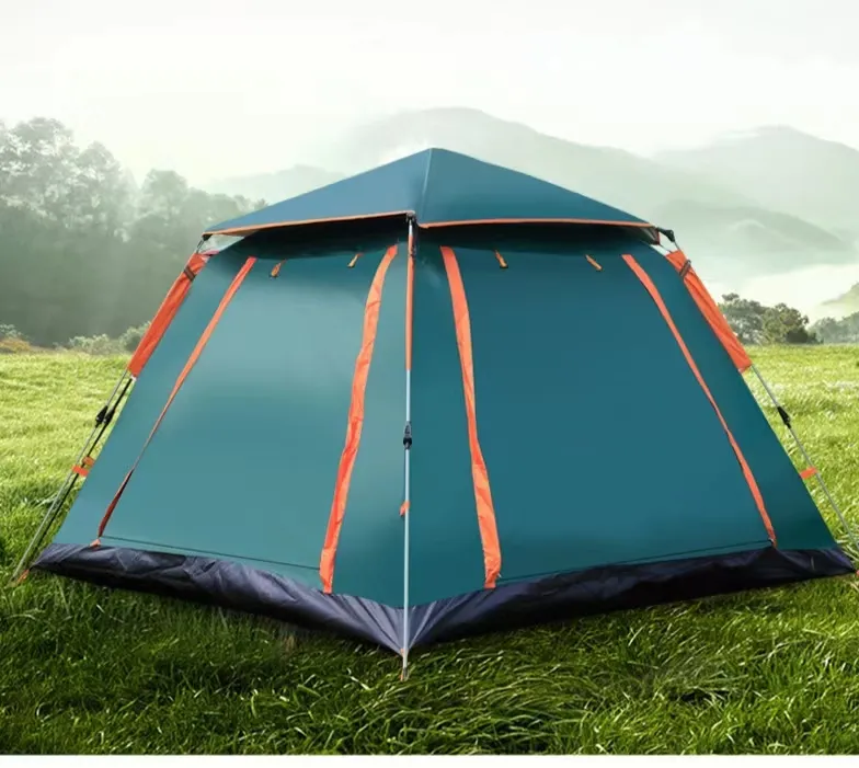 5-8 Personen Outdoor Automatic Quick Open Camping Zelt Tragbare Klapp unterstände Wasserdichtes Sonnenschutz tuch Family Tourist Zelt
