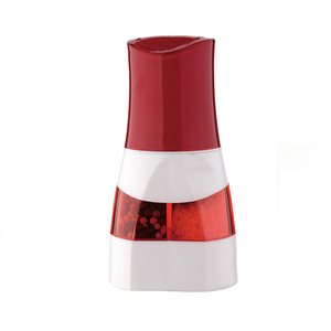 Manuel renkli iki bir plastik değirmenler 2 1 biber değirmeni - Product Image 5