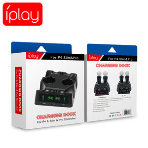 Ps 4 magro Wireless <span class=keywords><strong>Controller</strong></span> e PS MOVE controlador Carregador Duplo Estação De Carregamento Doca
