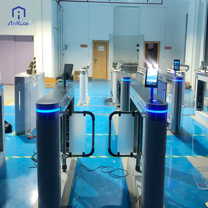 Tự động kiểm soát truy cập QR Scanner RFID hiệu quả cao <span class=keywords><strong>swing</strong></span>/Tốc độ/Flap rào cản cổng turnstile cơ chế cho văn phòng trung tâm mua sắm - Product Image 4