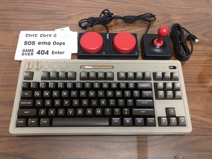 8BitDo Retro C64 Mechanical <strong>Keyboard</strong> BT/2.4G/USB-C Gaming <strong>Keyboard</strong> 87 Keys Dual Super Buttons Super Stick for Windows/Android - Product Image 5