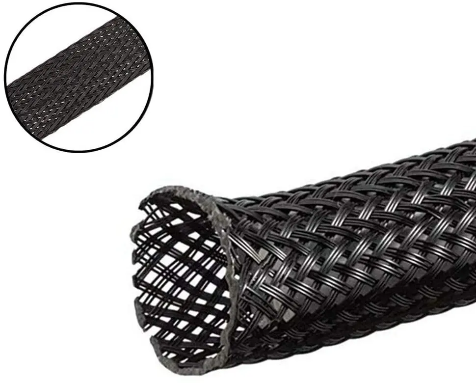 JAS Pet, Удлиняемая проволока, защитные термостойкие плетеные кабельные втулки для жгута проводов
