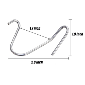 T-trụ cột dây kẹp thép mạ kẽm hàng rào kẹp, được sử dụng để sửa chữa các vườn trang trại đường thể thao hàng rào - Product Image 2