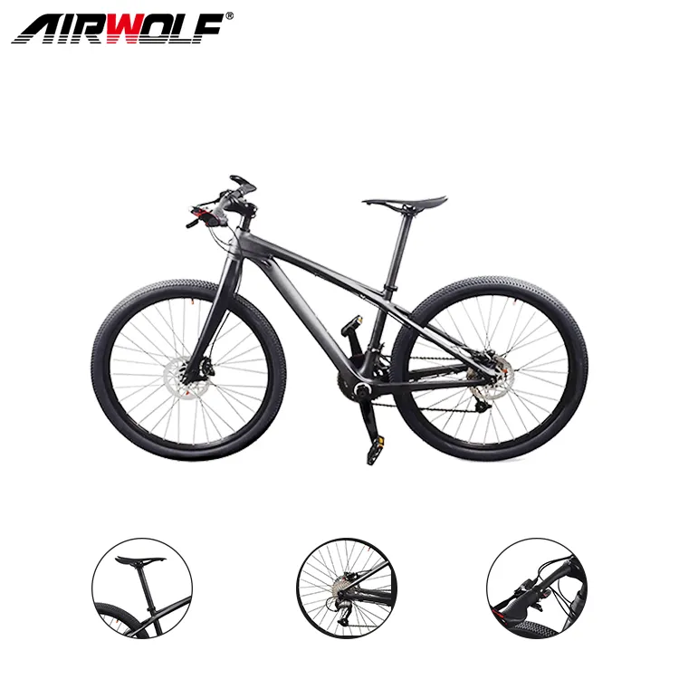 Airwolf-Bicicleta de Montaña de carbono 26er para niños y mujeres, con freno de disco SH1MANO M370