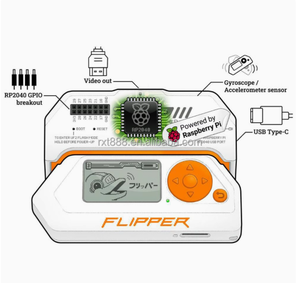 Nuovo originale per il Flipper Zero modulo Video elettronico Pet strumento di programmazione Open Source per Flipper zero Flipper 0 - Product Image 5