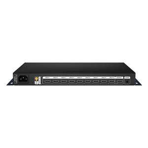 Conmutador sin costuras 4K 9x1 HD Quad Multi-VIEWER 9 entradas 1 salida