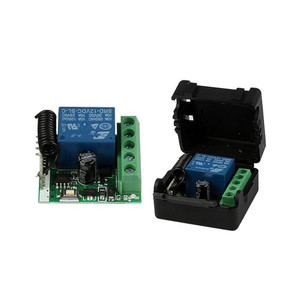 433MHz DC 12V 1CH ตัวรับและสวิตช์ส่งสัญญาณไร้สาย RF สำหรับรถยนต์ไฟประตู LED ผลิตภัณฑ์ PCB & PCBA - Product Image 2