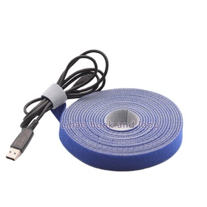 Gancho y bucle de espalda con espalda Rollo continuo de espalda con espalda Gancho de autoagarre Bucle Brida de cables Correas multifuncionales - Product Image 2