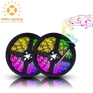 Blue Tooth <strong>LED</strong> Strip Controller <strong>5M</strong> 10M Blue Tooth Smart 5050 <strong>RGB</strong> <strong>LED</strong> Strip Lights Hot Sale Music Sync <strong>LED</strong> Tape Kit - Product Image 1