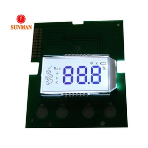 <strong>Display</strong> signage and optoelectronics 4 digits lcd i2c <strong>display</strong> hygrometer lcd 7 segmenti - Product Image 1