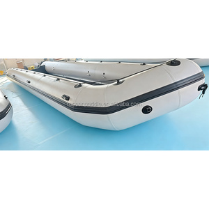 Ce lớn 8M 9M màu đen 1.2mm PVC Zodiac nhiệm vụ nặng nề <span class=keywords><strong>Inflatable</strong></span> thuyền 10 mét Hot Air Hàn - Product Image 6