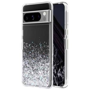 Case-Mate Twinkle Ombre Case arka kapak Google Pixel 8 Pro şeffaf, Glitter endüktif şarj, Sto (940910808301)