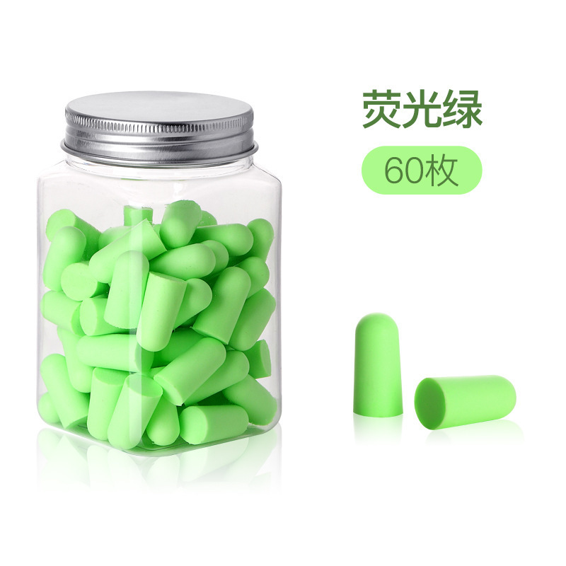 60 fluorescent green pieces