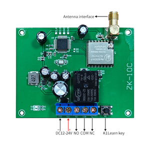 1 Kanal 12-24V Fernbedienung schalter Langstrecken-Pumpen verteiler schrank mit Lora Communication 2-Wege-Feedback Lerncode
