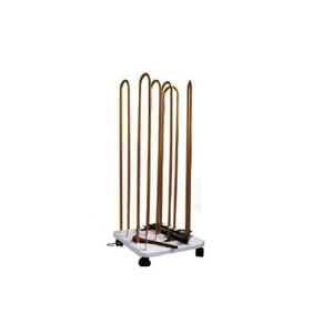 Metal hareketli elbise askısı organizatör istifleyici raf giysi askısı ekran standı ve depolama raf - Product Image 5