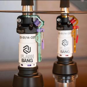 Best Seller çok renkli elektrikli nargile Shisha paslanmaz çelik Shisha Narghile hediye kutusu ile flaş Bang nargile Shisha - Product Image 4