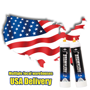 Kem sạc 1.0L gas Canister công suất nhỏ 615g thiết kế mới phổ biến món tráng miệng công cụ whippet kim loại cầm tay thân thiện với môi - Product Image 4